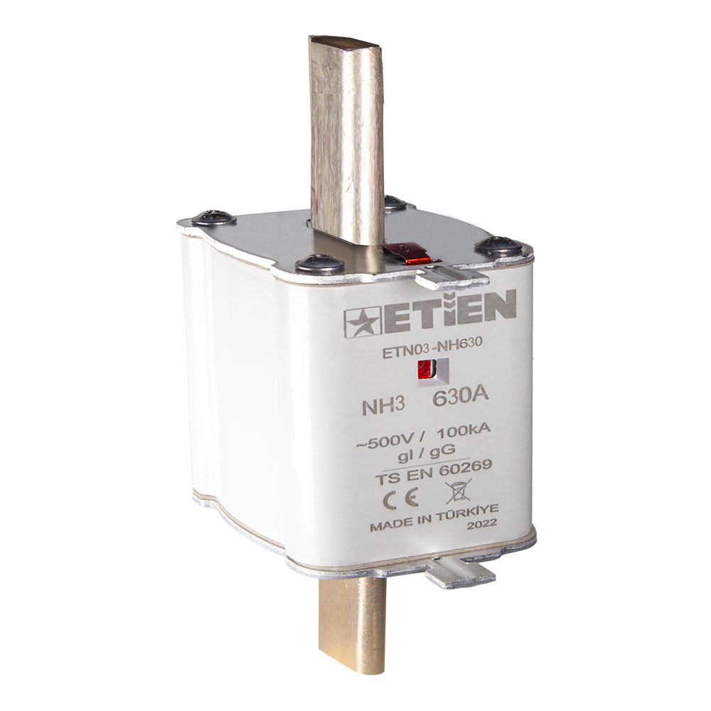 ETİEN NH3 500V A.C. gL gG Sigorta Buşonu